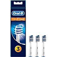 Oral-B TriZone Cabezales de Recambio- Pack de 3 Recambios Originales para Cepillos de Dientes Eléctricos- Limpieza…